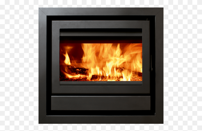 521x483 Recuperadores Fogo Montanha, Fireplace, Indoors, Hearth HD PNG Download