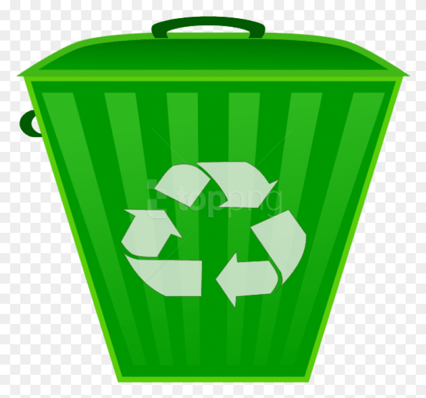 784x730 Recycle Clipart Garbage Recycling Earth Day Trash Cans, Recycling Symbol, Symbol, Green HD PNG Download