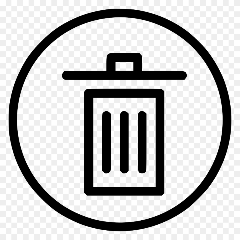 980x982 Recycle Delect Dustbin Garbage Trash Bin Waste Znak Urna, Symbol, Text, Logo HD PNG Download