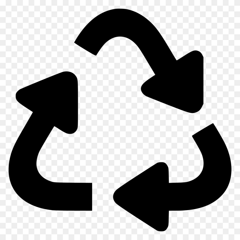980x980 Recycle Symbol Comments Recycling Symbol, Axe, Tool, Symbol HD PNG Download