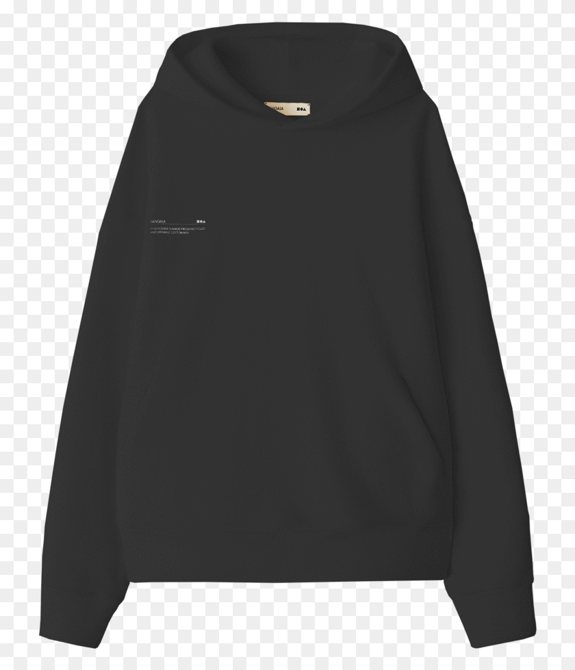730x919 Recycled Cotton Hoodie BlackData Max Width 1200 Pangaia Hoody, Sleeve, Clothing, Apparel HD PNG Download