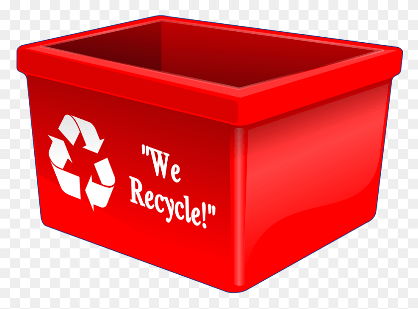 920x664 Recycling Bin Sign Empty Symbol Waste Clean Red Recycle Bin Clipart, Mailbox, Letterbox, First Aid HD PNG Download