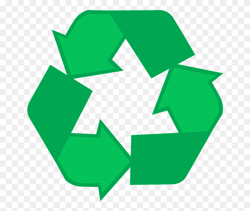 664x650 Recycling Symbol, Symbol, Cross HD PNG Download