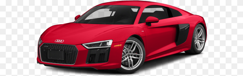 591x264 Red 2017 Audi, Car, Vehicle, Coupe, Transportation Sticker PNG