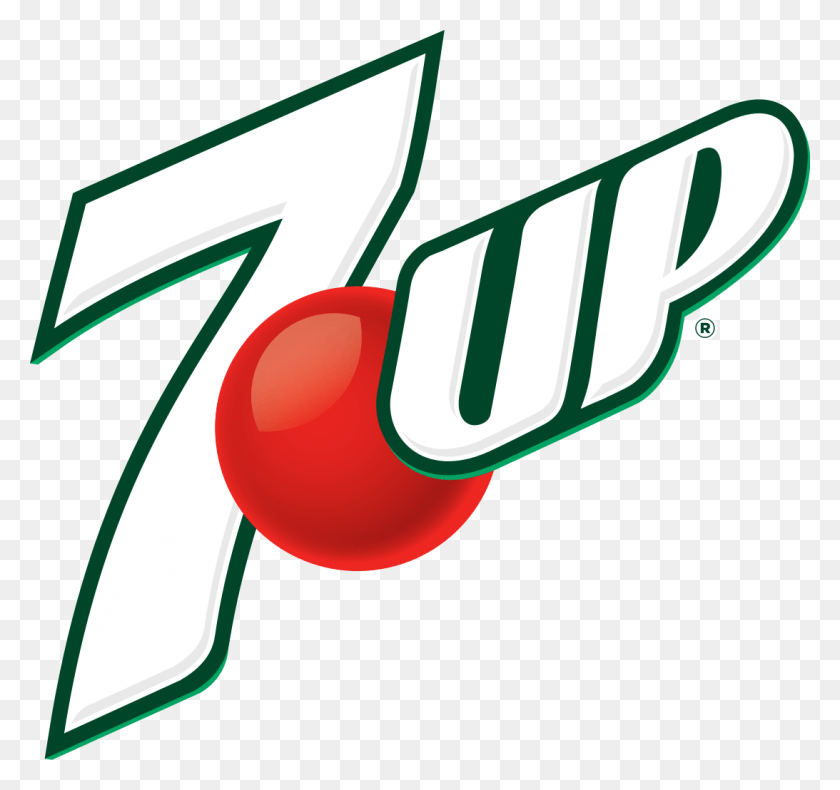 1093x1024 Descargar Png Red 7 Up Logo Logo 7 Up, Número, Símbolo, Texto Hd Png