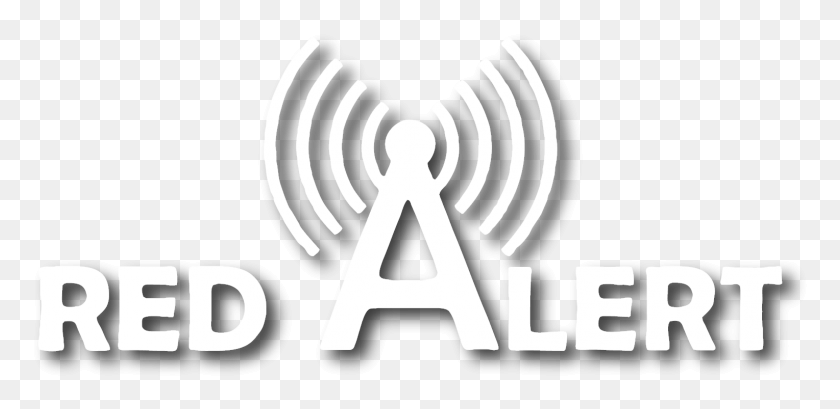 1528x685 Descargar Red Alert Logo Diseño Gráfico, Símbolo, Marca, Antena Hd Png