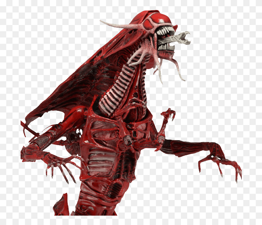 710x660 Red Alien Queen Deluxe Action Figure Alien Queen, Skeleton, Horse, Mammal HD PNG Download