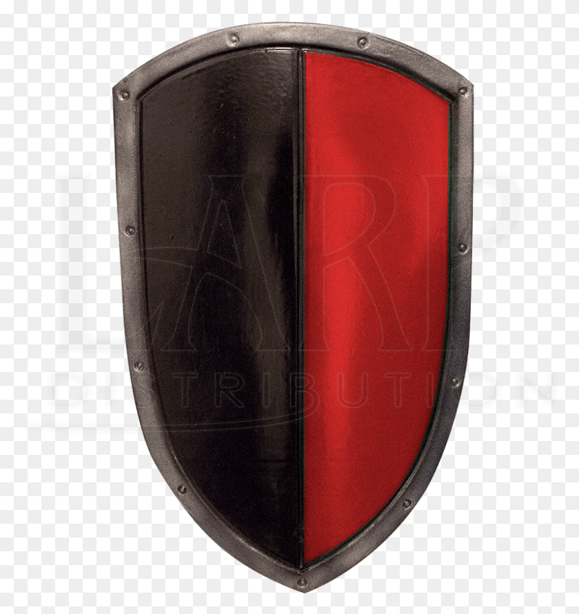 798x851 Red And Black Ready For Battle Kite Shield Cute Penguin Clip Art, Armor HD PNG Download