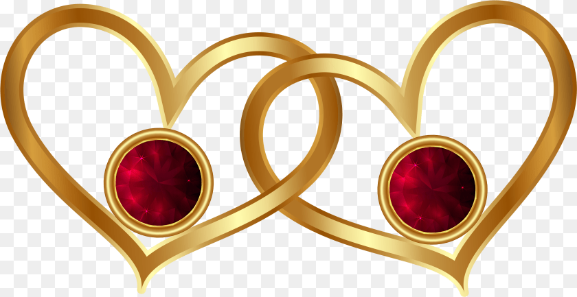 4814x2484 Red And Gold Hearts, Accessories, Jewelry, Treasure, Crib Transparent PNG