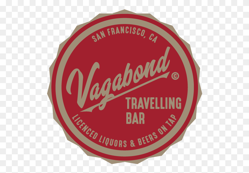 525x523 Red And Gold Seal Vagabond Catering Emblem, Logo, Symbol, Trademark HD PNG Download