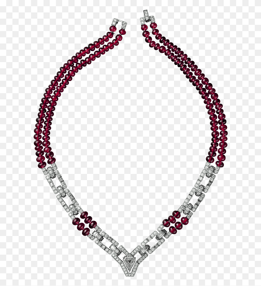626x861 Red And White Necklace Clipart Necklace, Accessories, Accessory, Jewelry HD PNG Download