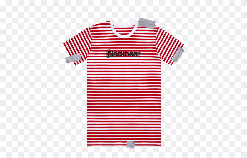 414x479 Red And White Striped Shirt, Clothing, Apparel, T-shirt HD PNG Download