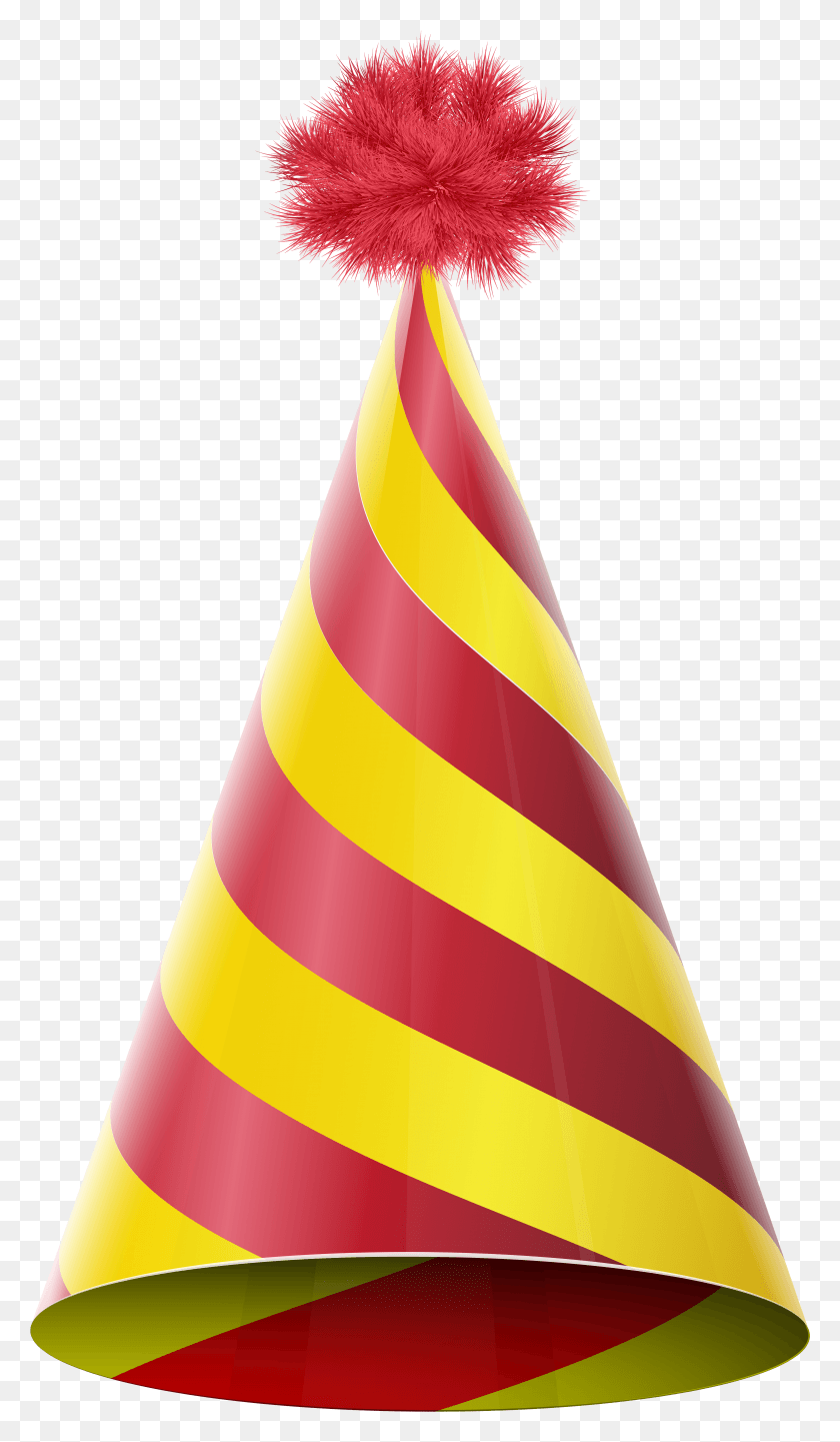 4480x7936 Red And Yellow Party Hat HD PNG Download