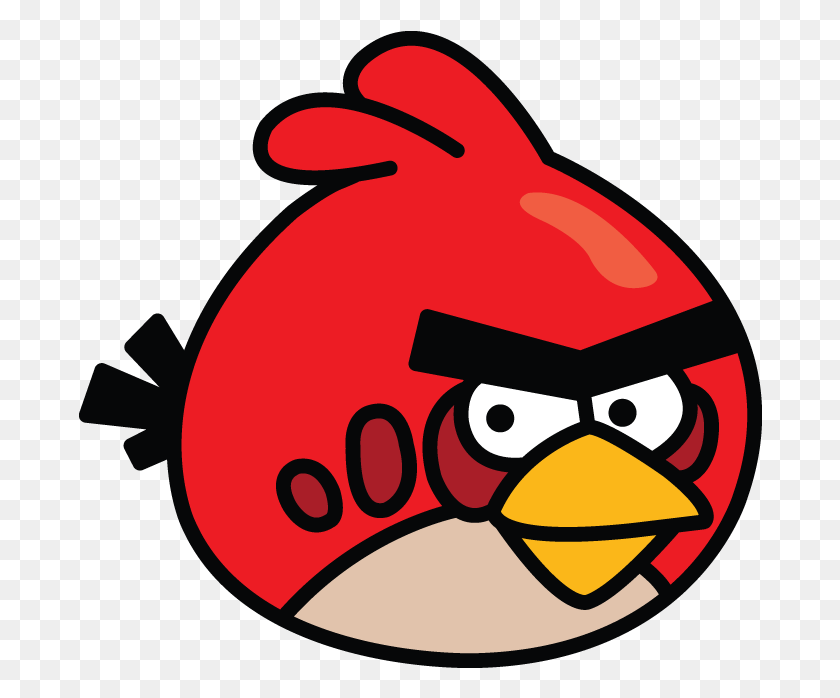 684x638 Red Angry Bird Game, Angry Birds HD PNG Download