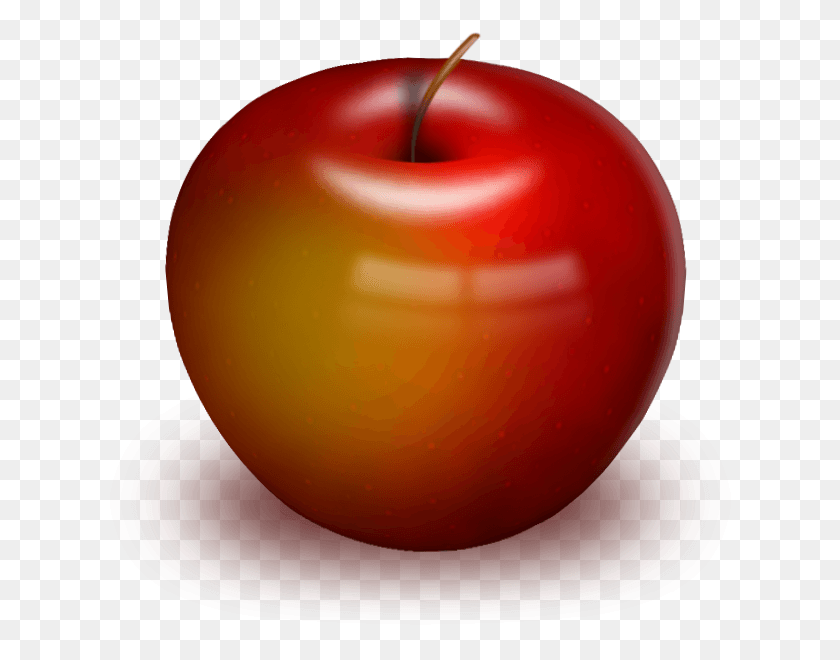 636x600 Red Apple 1 Apple, Plant, Fruit, Food HD PNG Download