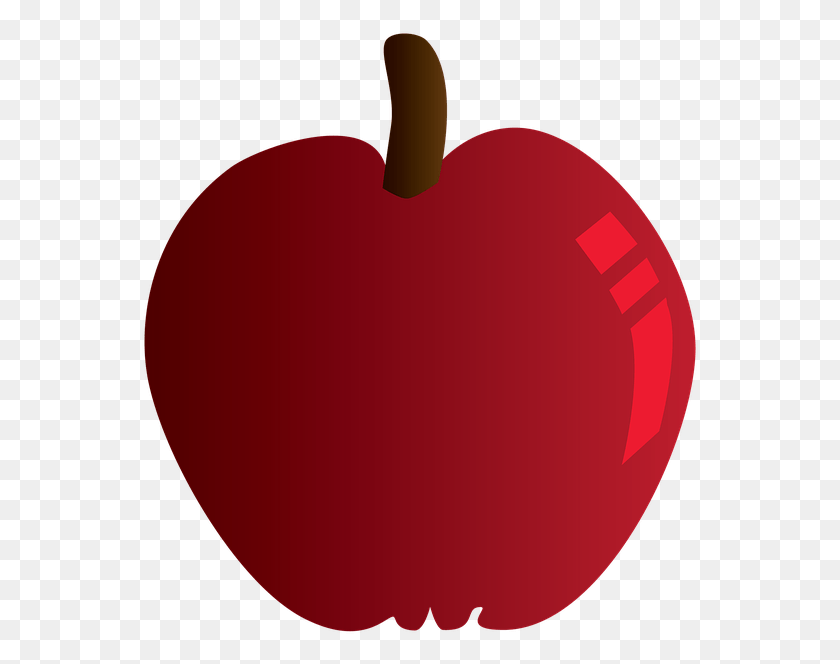 557x604 Red Apple Fruits Transparent Images Clipart Icons Tri To Hot Hnh, Plant, Fruit, Food HD PNG Download