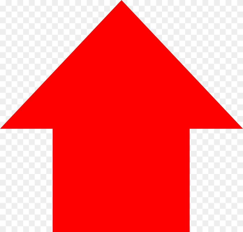 Red Arrow Up 3 Image Clip Art, Triangle, Symbol, Person Clipart PNG