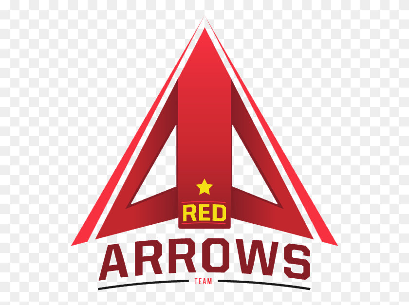 551x567 Red Arrows Team Sign, Triangle, Symbol, Logo HD PNG Download