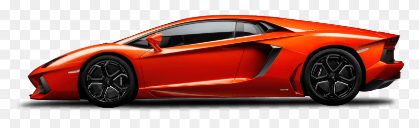 1221x310 Descargar Png Red Auto Lamborghini Aventador Lp 700 4 Vista Lateral, Coche, Vehículo, Transporte Hd Png
