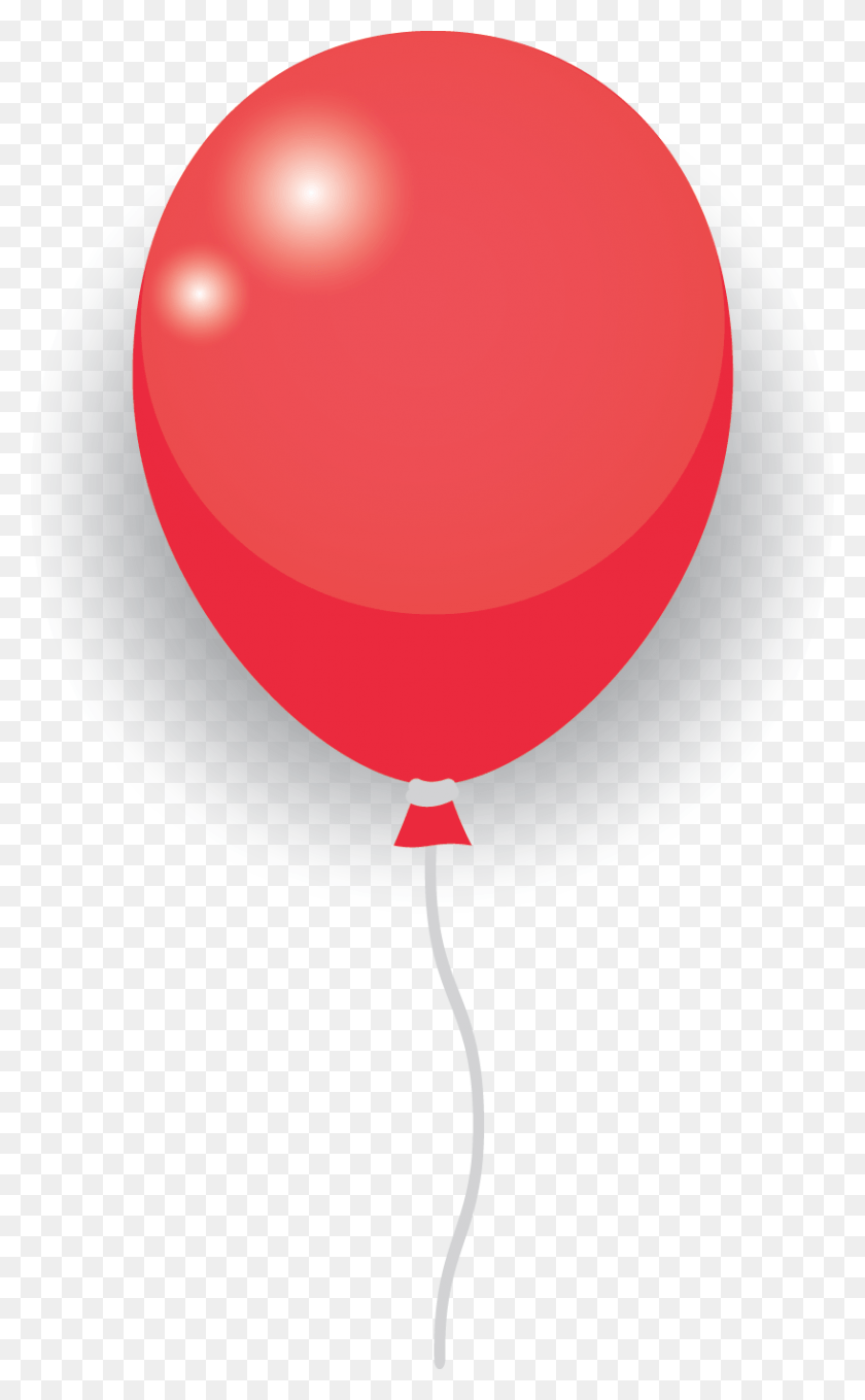 817x1361 Globo Rojo Png / Globo Hd Png