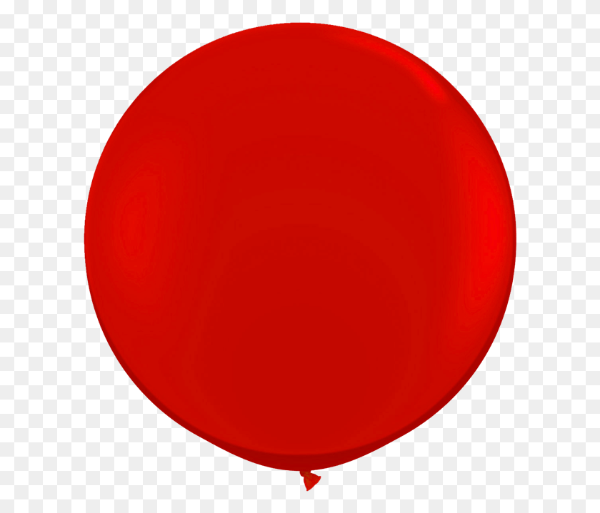 608x659 Red Balloon Benjamin Moore Exotic Red, Sphere, Ball HD PNG Download