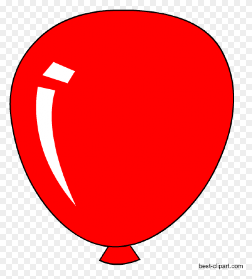 848x947 Red Balloon Clipart Free Balloon Clip Art Images Color Cau Lac Bo Cau Long, Ball HD PNG Download