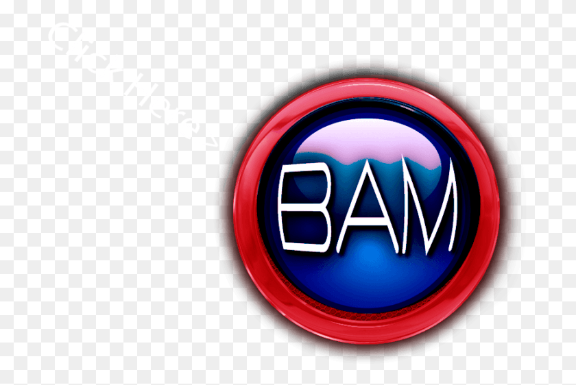 703x502 Red Bam Button Emblem, Logo, Symbol, Trademark HD PNG Download