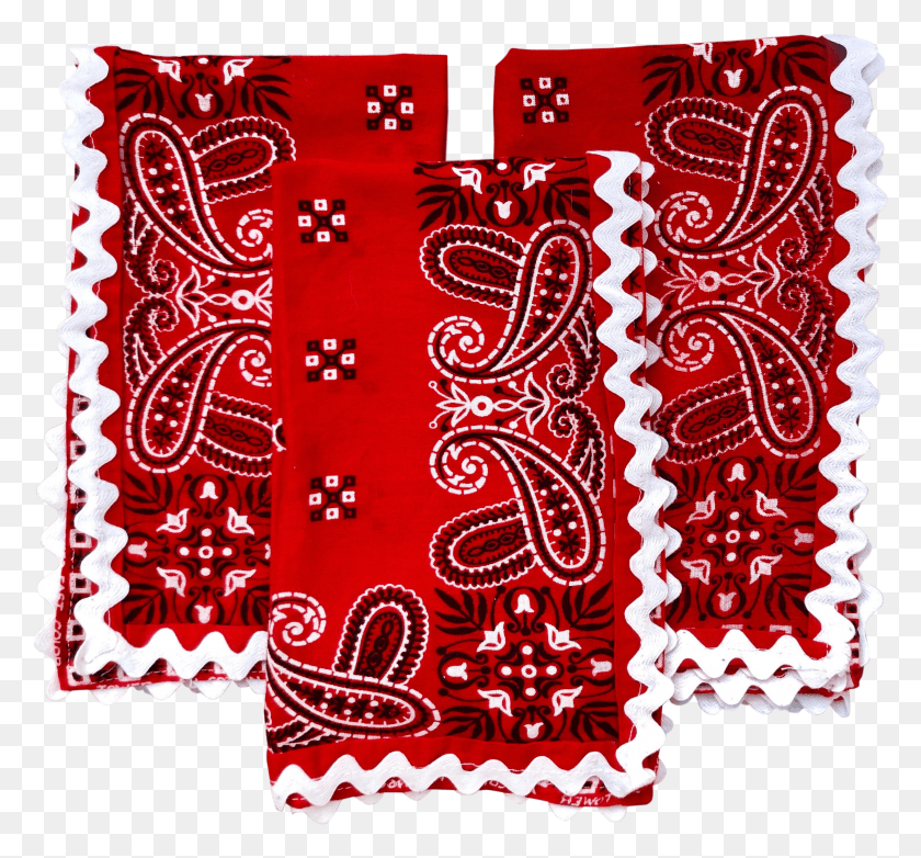 2954x2736 Red Bandana Transparent Motif HD PNG Download