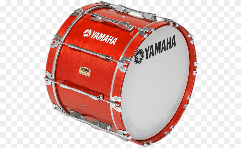 545x515 Red Bass Drum Yamaha Field Corps Bass Drums, Musical Instrument, Percussion Clipart PNG