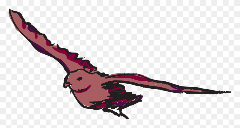 1280x640 Pájaro Rojo Mosca Animación, Animal, Reptil, Dragón Hd Png
