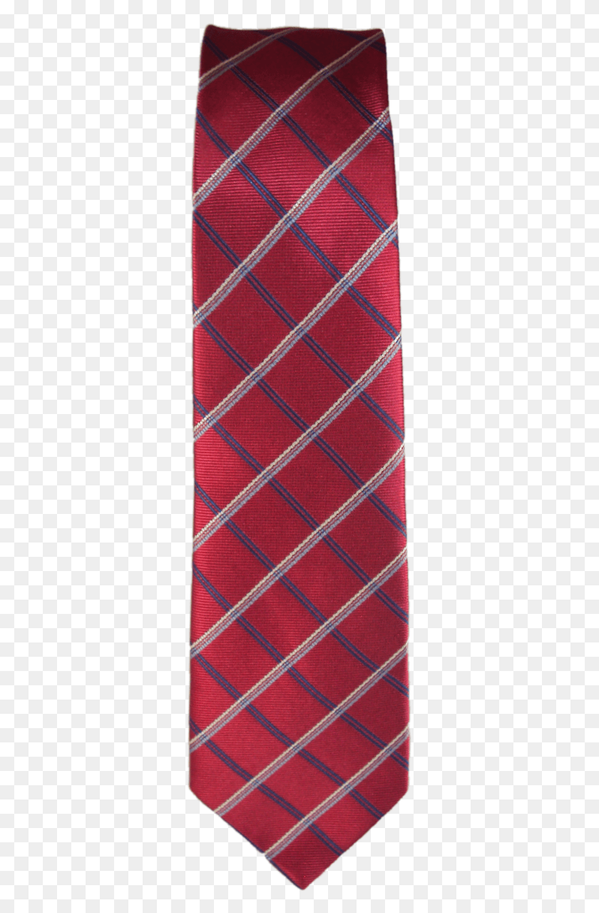 317x1219 Red Blue And White Striped Tie Gloucestershire Regiment Silk Tie, Tartan, Plaid, Rug HD PNG Download