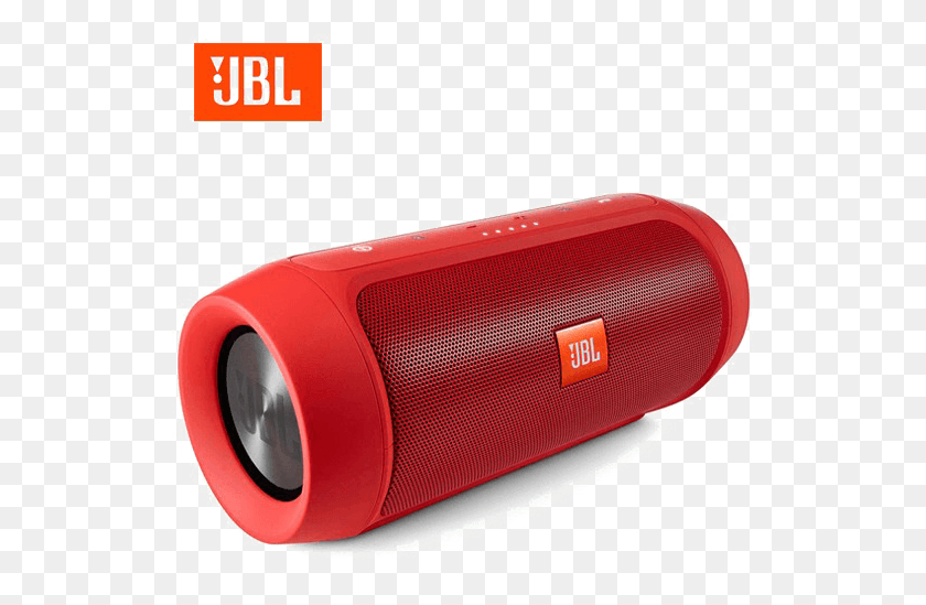 529x489 Red Bluetooth Speaker Transparent Jbl Charge 2 Rot, Electronics, Flashlight, Lamp HD PNG Download