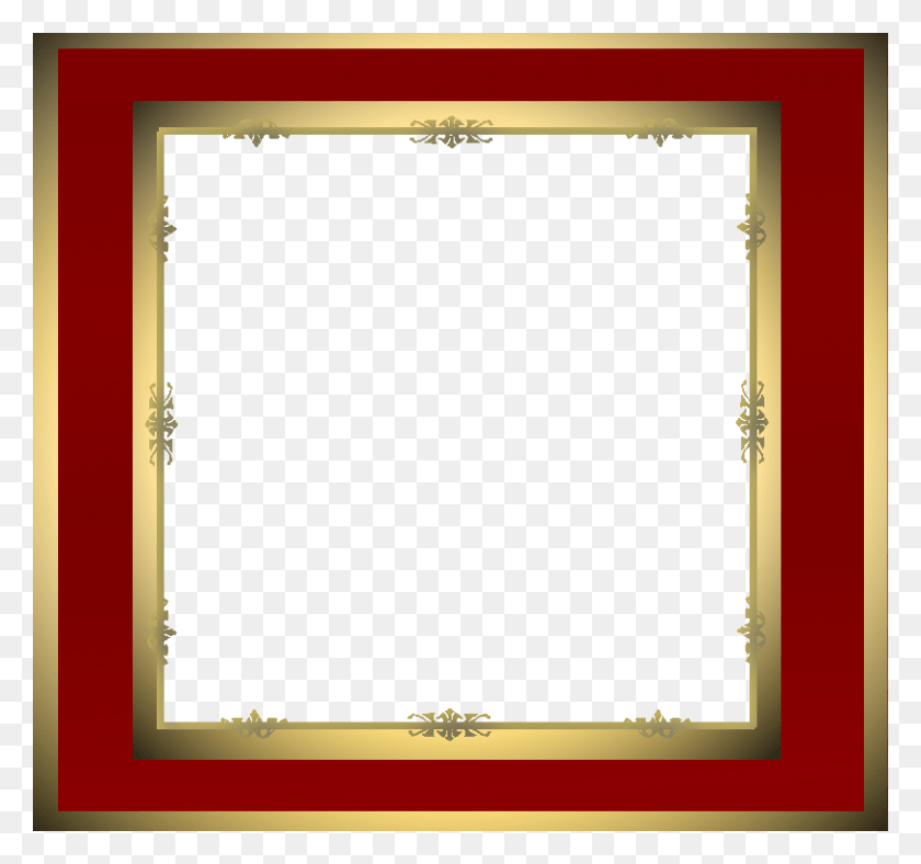 815x761 Red Border Frame Image Portable Network Graphics, Blackboard, Text HD PNG Download