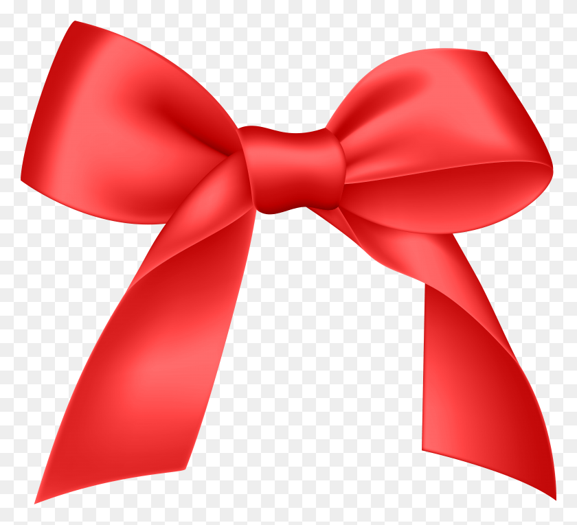 7925x7169 Red Bow Image, Tie, Accessories, Accessory HD PNG Download