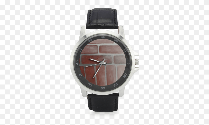 279x443 Red Brick Unisex Stainless Steel Leather Strap Watch Watch, Wristwatch, Digital Watch HD PNG Download
