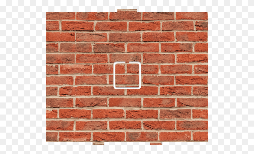 539x451 Red Brick Wall Brick, Wall, Rug HD PNG Download