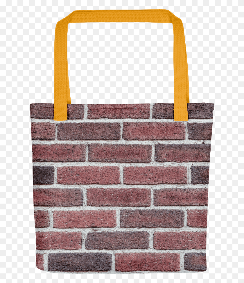 638x913 Red Brick Wall Tote Bag Brickwork, Brick, Rug, Wall HD PNG Download