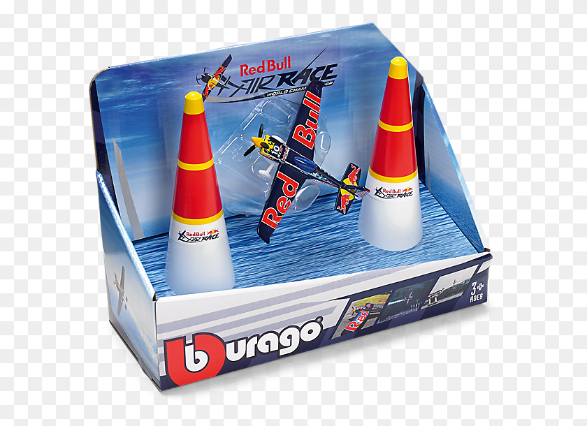 588x550 Red Bull Air Race Airplane Pylon Diecast Red Bull Air Race World Championship, Cone, Aircraft, Vehicle HD PNG Download