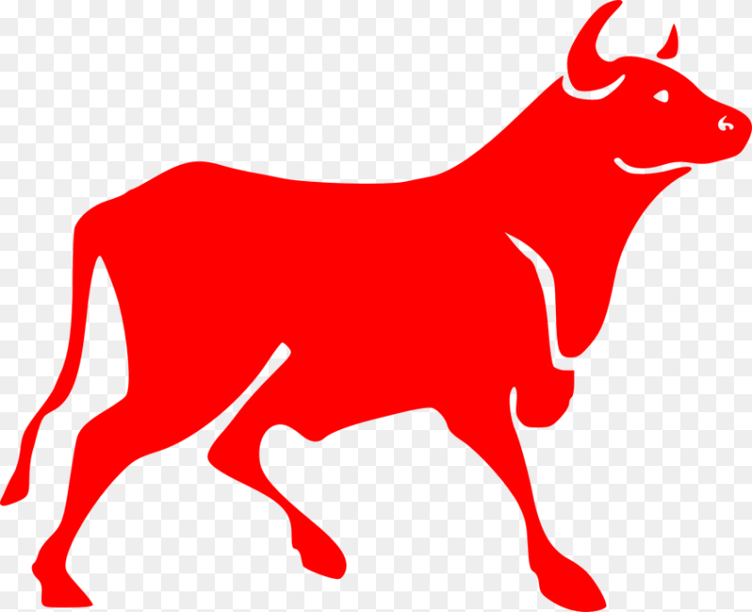 886x720 Red Bull Clipart Propensity Bull Clipart, Animal, Cattle, Livestock, Mammal Sticker PNG