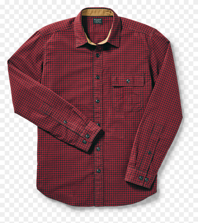3689x4191 Red Button Down Fishing Shirts Red Button Long Sleeved T Shirt HD PNG Download