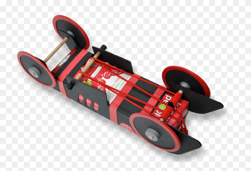 1069x701 Red Car Mechanism Cool Rubber Band Car, Transportation, Vehicle, Automobile HD PNG Download