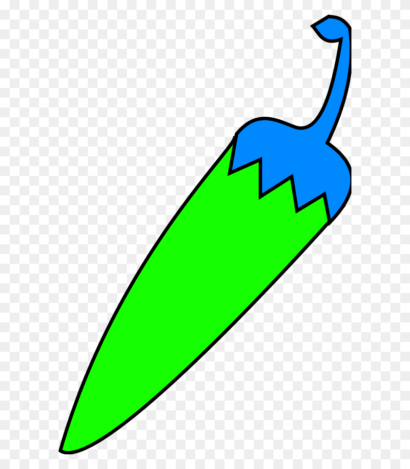600x900 Red Chili With Green Tail, Pencil, Marker, Launch HD PNG Download