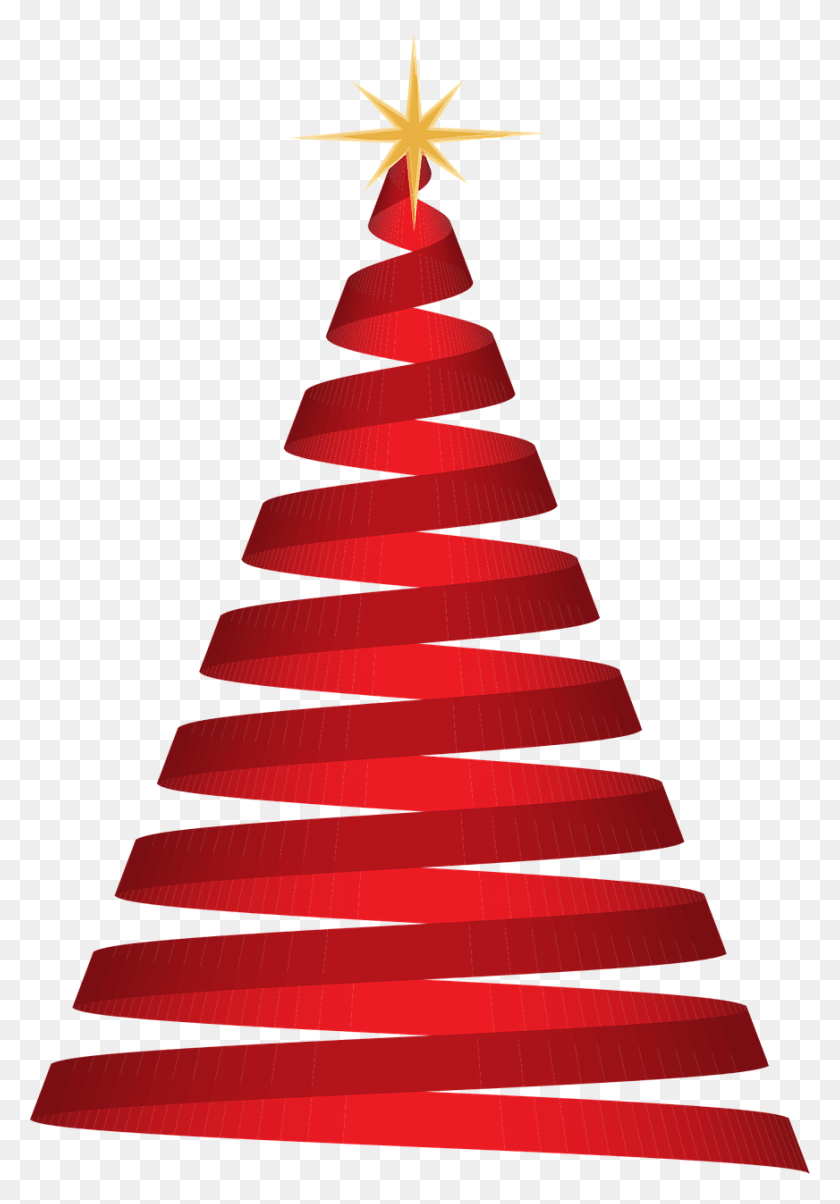 872x1280 Red Christmas Tree Transparent, Cone, Triangle, Cross HD PNG Download