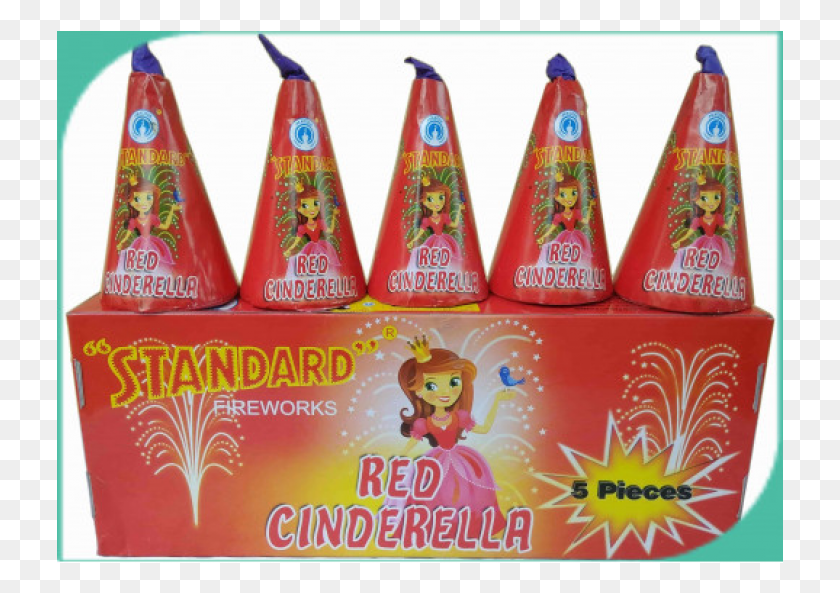 727x533 Red Cinderella Party Hat, Cone, Plant, Food HD PNG Download