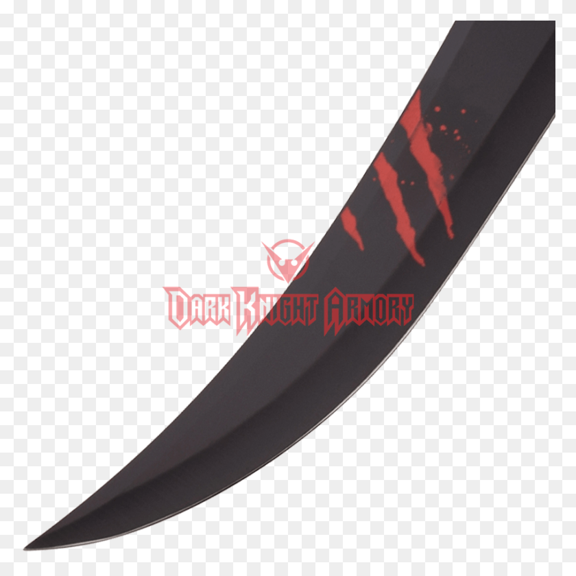 850x850 Red Claw Marks Fantasy Sword Hunting Knife, Weapon, Weaponry, Blade HD PNG Download