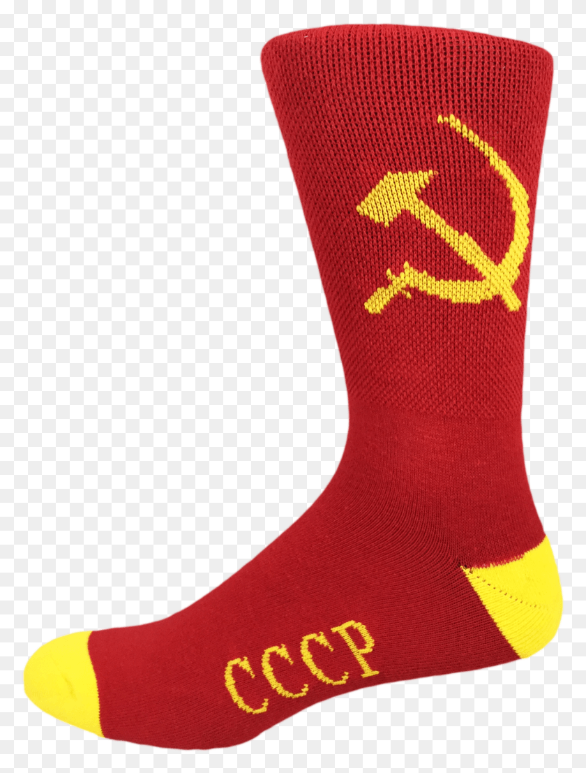 1357x1823 Red Communist Socks, Clothing, Apparel, Sock HD PNG Download