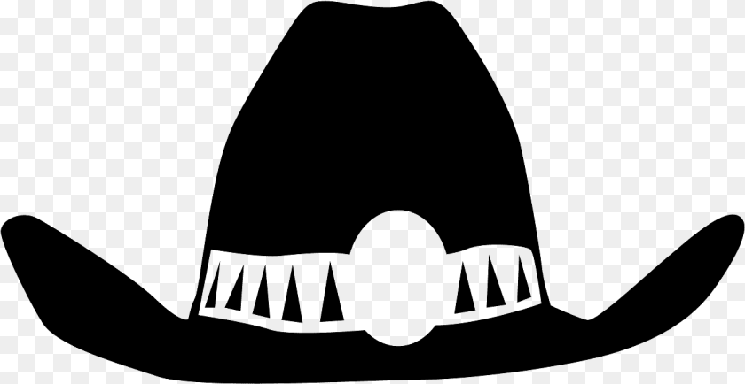 Red Cowboy Hat Clipart, Gray Transparent PNG