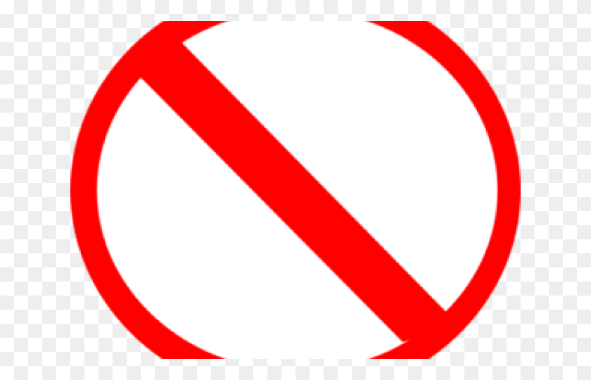 640x480 Red Cross Clipart Crossed Circle, Symbol, Road Sign, Sign HD PNG Download