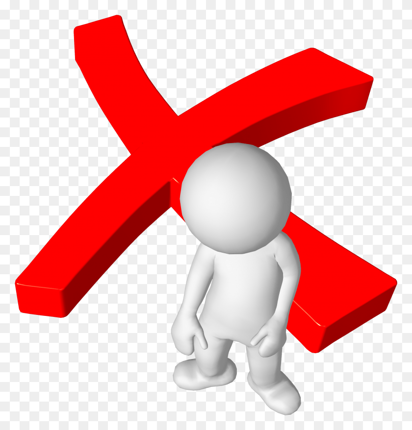 2693x2825 Red Cross Mark Clipart Mistake Respuesta Correcta E Incorrecta, Toy, Symbol, Baby HD PNG Download