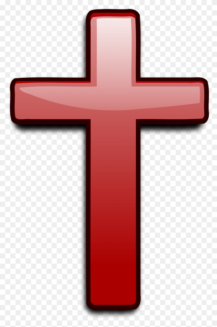 863x1334 Red Cross Mark Clipart Red Cross Of Jesus, Cross, Symbol, Crucifix HD PNG Download